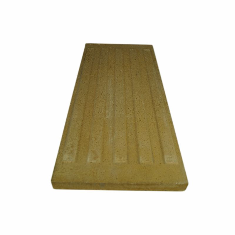 Vuurvaste plaat 500x220x28mm WIT (streep effect) per stuk