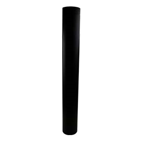 Kachelpijp zwart RVS Premium Ø125mm 80-900 schuifpijp