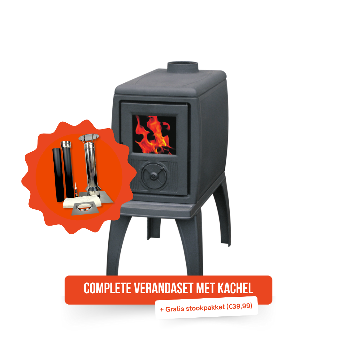 Complete veranda set Trenk + Gratis stookpakket
