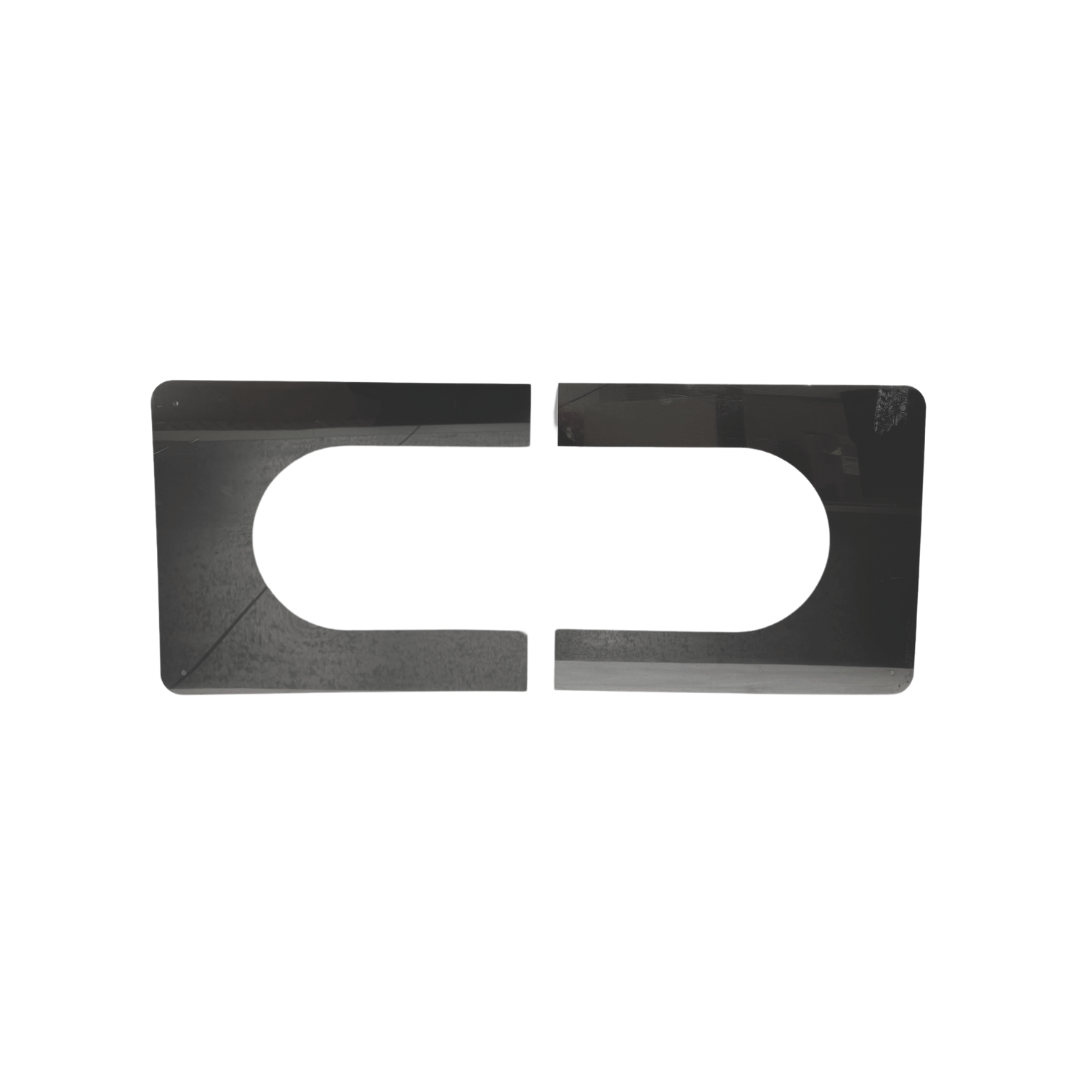 Brandseparatieplaat hellend 45°C tot 60°C 200mm
