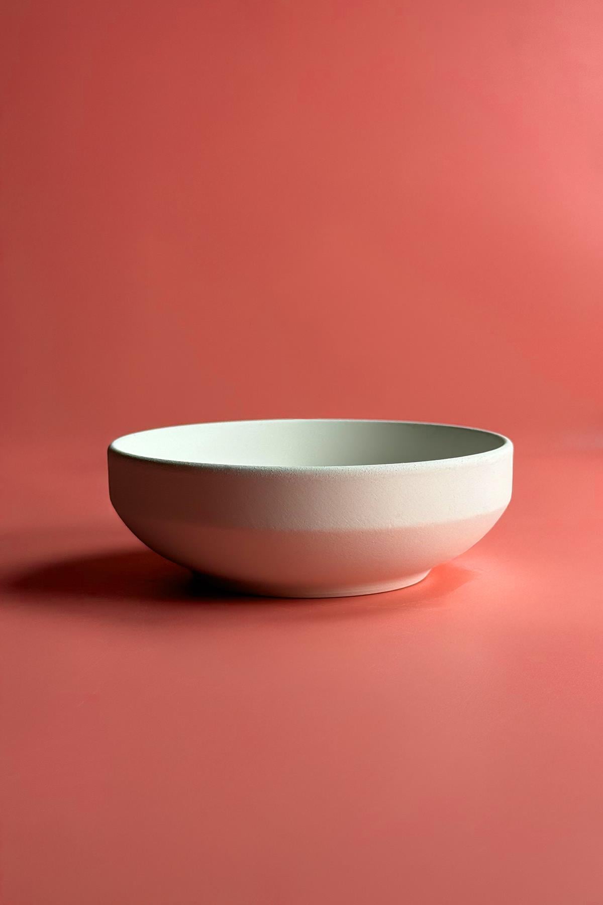 Chef kom van biscuit aardewerk 13 cm