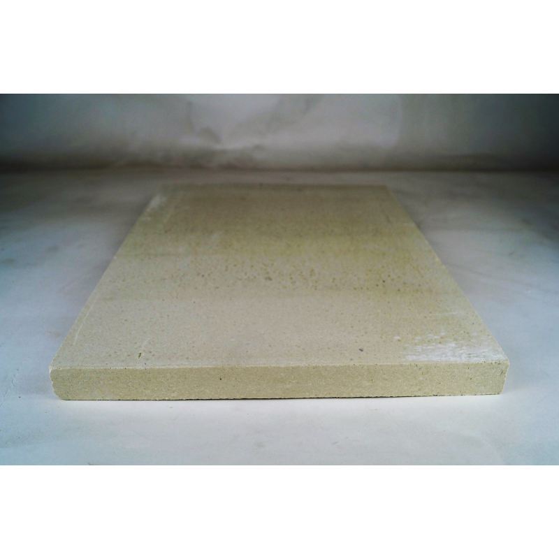 Premium Vuurvaste tegel 380x340x20mm Wit per stuk