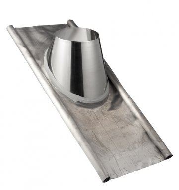 ISODUCT, DAKDOORVOER LOODSLAB 15-40° DIAMETER Ø250/320