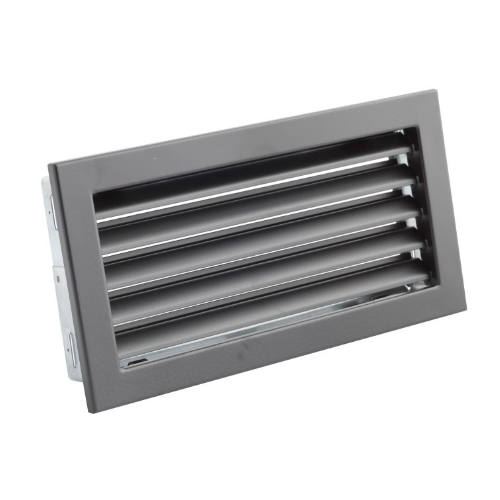 Ventilatierooster V met vast jarloezie