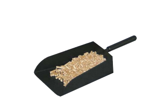 Pelletschep Zwart