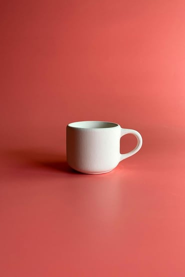 Lina koffiekop van biscuit aardewerk - 150ml