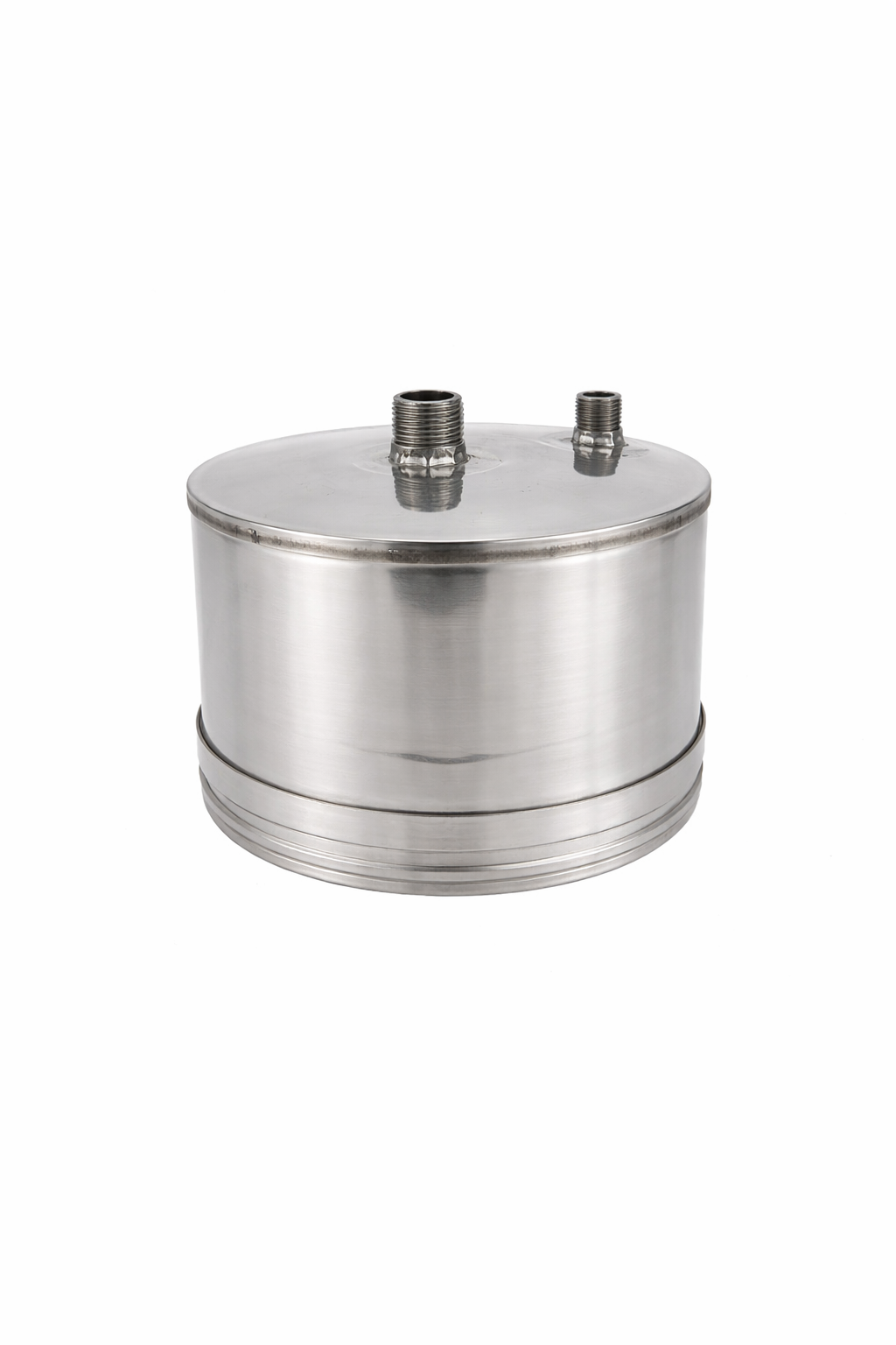 Concentrisch rookkanaal RVS, diameter Ø130-200, condensdop