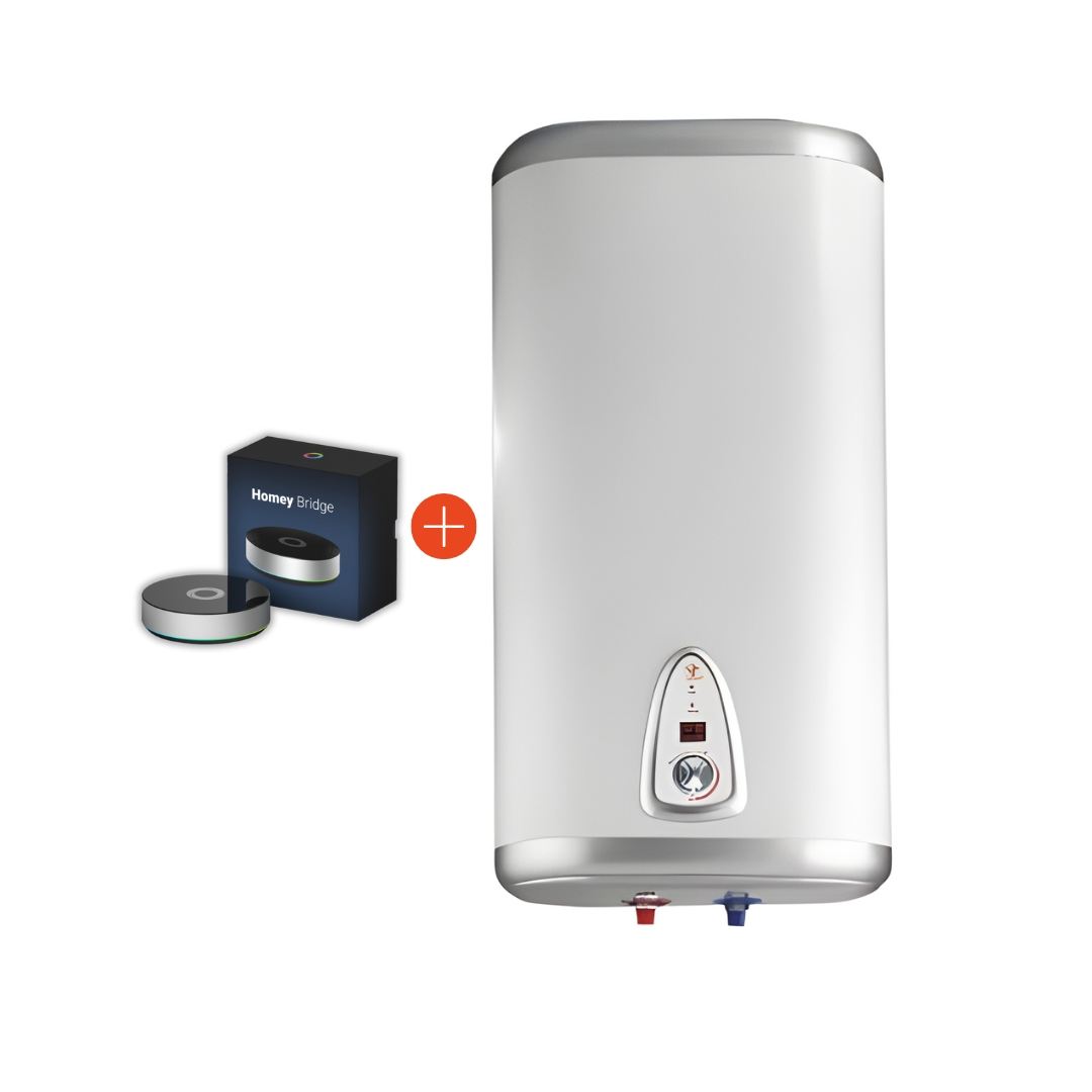 Locoheat zonnestroomboiler + Homey Bridge