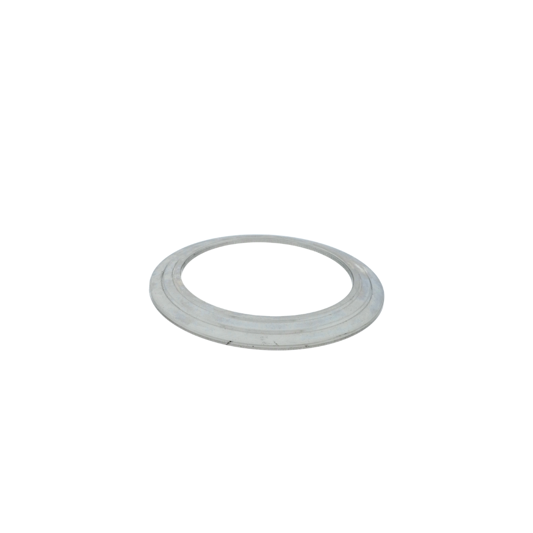 Rookkanaal RVS, Rozet, diameter Ø230