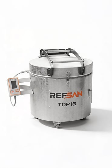 Refsan TOP 16, Bovenlader Keramiekoven 16L, 1200C, 230V