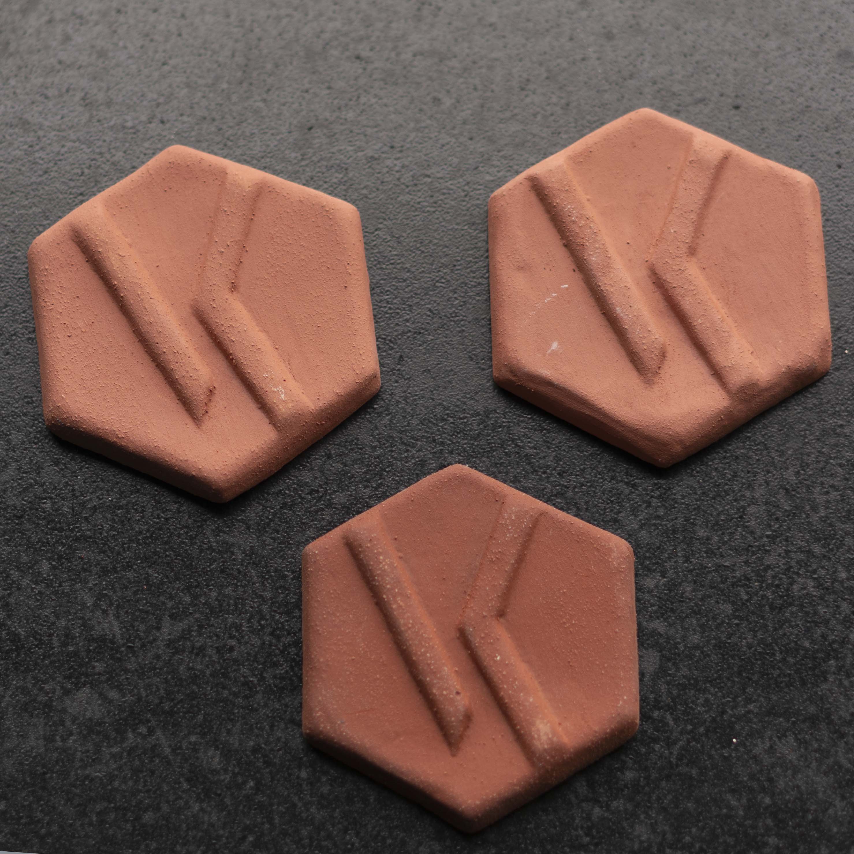 Ve-Ka aardewerk boetseerklei rood-terrabakkend 0–0,5 mm chamotte - K-33000