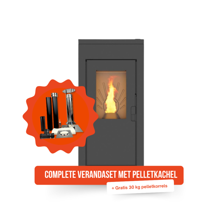 Complete veranda set next gen + 30 kilo pelletkorrels Complete veranda set next gen + 30 kilo pelletkorrels