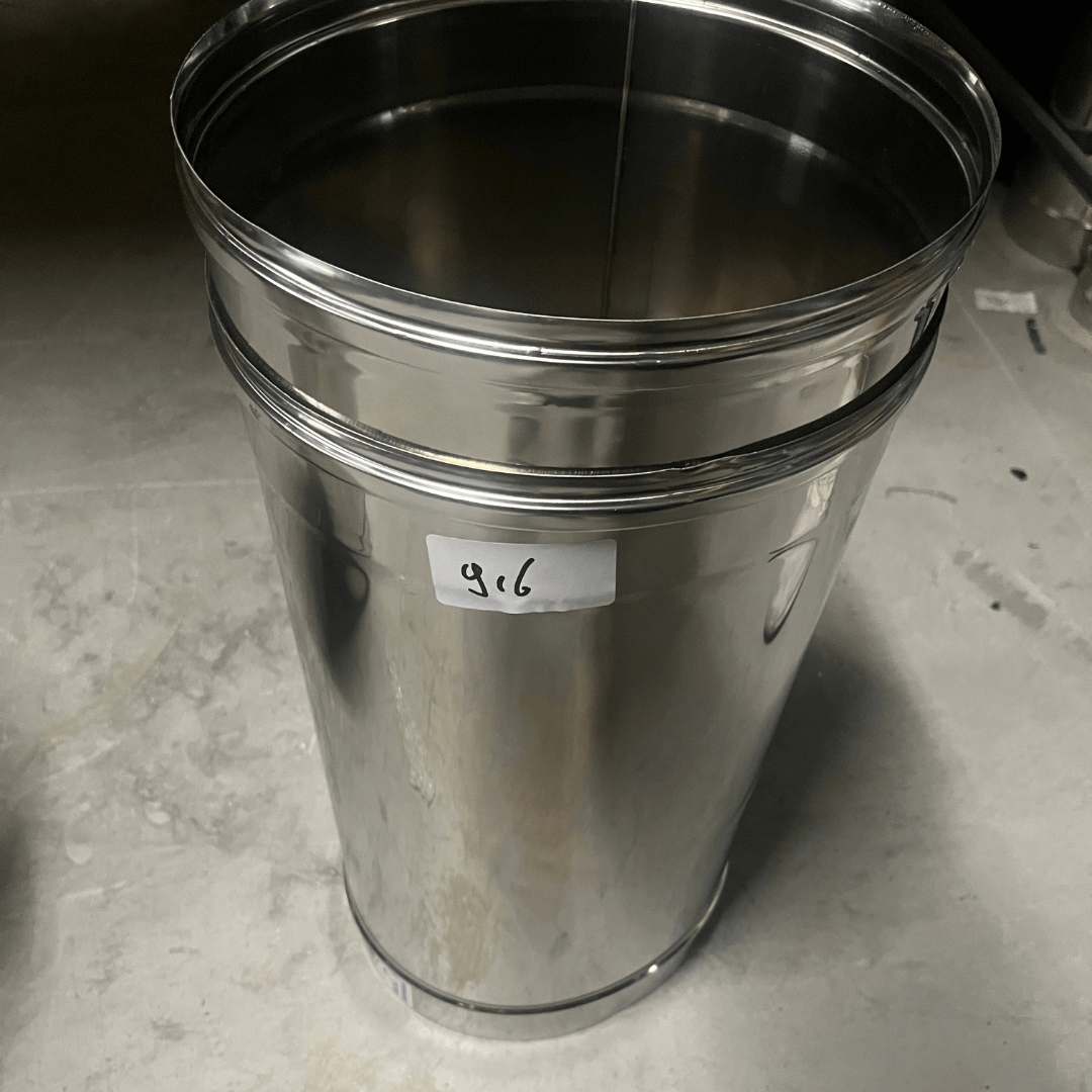 Enkelwandig rvs paspijp ø250mm