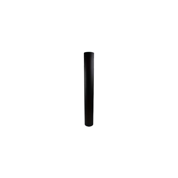 Kachelpijp antraciet RVS Premium Ø125mm 80-900 schuifpijp