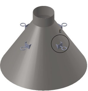 Rookkap rond Ø800mm