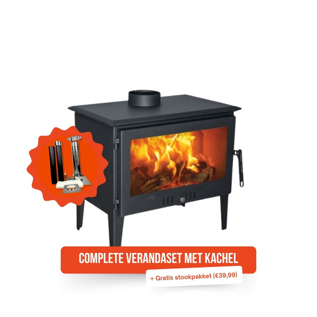 Complete veranda set Tapia 65 + Gratis stookpakket