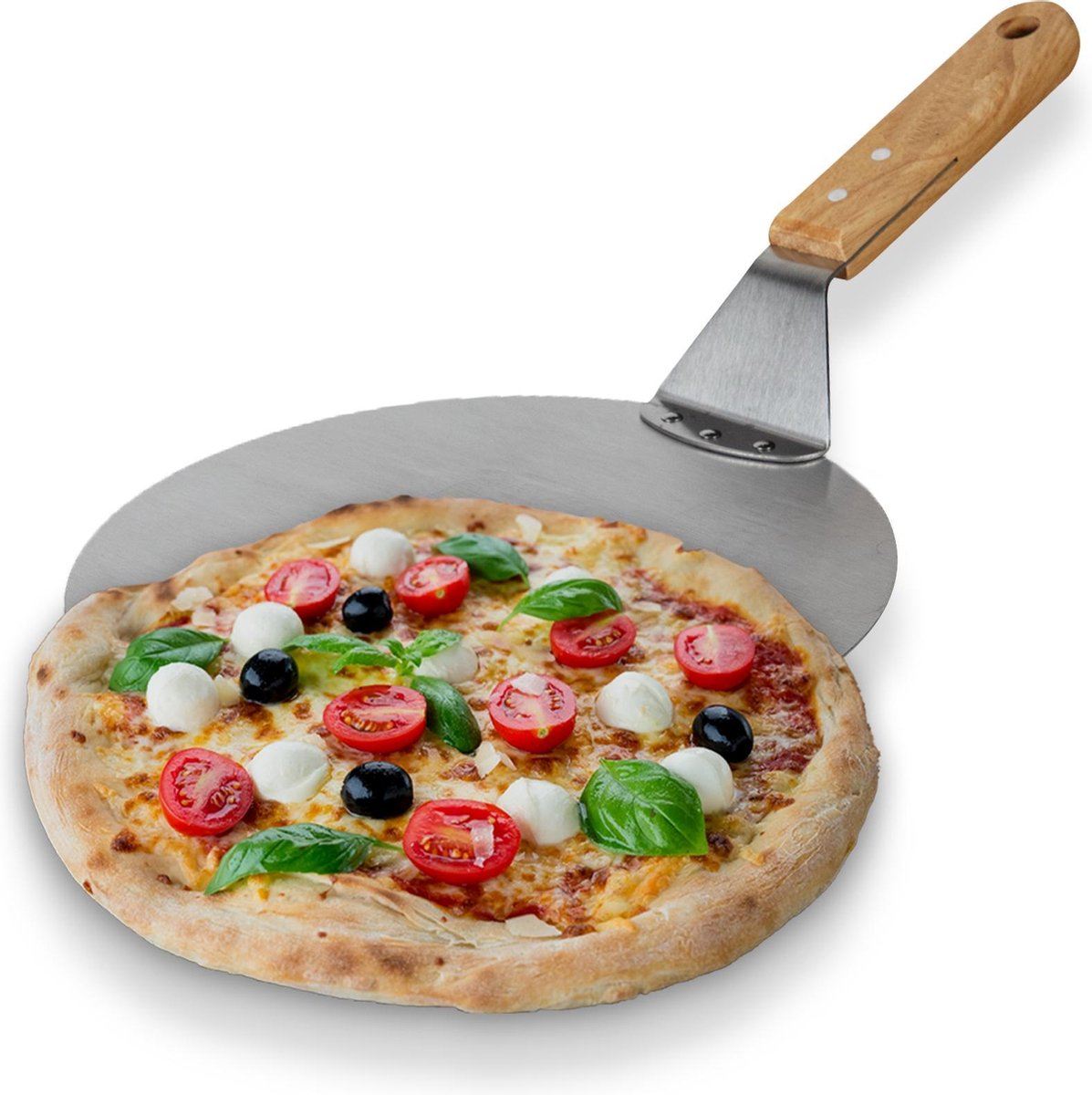 Oramics Pizzaschep opvouwbaar pizzaschep van roestvrij staal – pizzaschep 25 x 35 cm; opvouwbaar handvat 34 x 4 cm – optimaal als spatel en lift voor brood, pizza, flammkuchen en cake Oramics Pizzaschep opvouwbaar pizzaschep van roestvrij staal – pizzaschep 25 x 35 cm; opvouwbaar handvat 34 x 4 cm – optimaal als spatel en lift voor brood, pizza, flammkuchen en cake