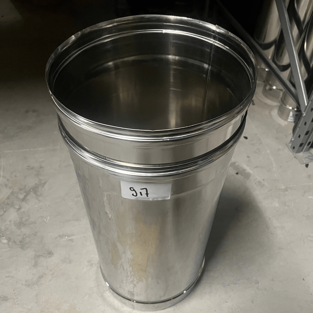Enkelwandig rvs paspijp ø250mm.