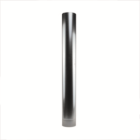 Kachelpijp Gegalvaniseerd 111mm 1000mm pijp