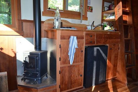 Houtkachel in camper of caravan bouwen!